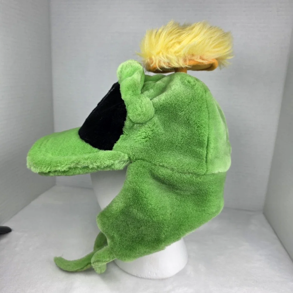 WB Looneytunes‎ Flapper Hat Marvin The Martian Winter Youth/kids Green Rare 1998